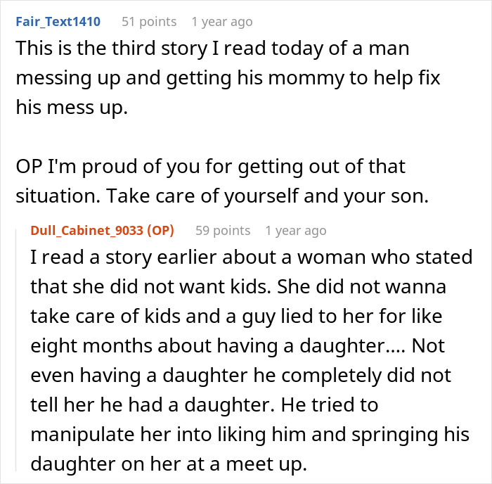 Reddit comments discussing a man cheating during pregnancy and postpartum, and claiming wife breaks home by leaving. Reddit comments discussing a man cheating during pregnancy and postpartum, and claiming wife breaks home by leaving.