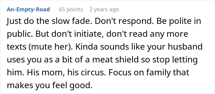 Comment advice on handling a difficult mother-in-law during Thanksgiving with a focus on lost her mind. Comment advice on handling a difficult mother-in-law during Thanksgiving with a focus on lost her mind.