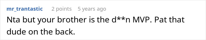 Screenshot of a Reddit comment discussing family conflict involving parents demanding career sacrifice for a spoiled golden-child sister. Screenshot of a Reddit comment discussing family conflict involving parents demanding career sacrifice for a spoiled golden-child sister.