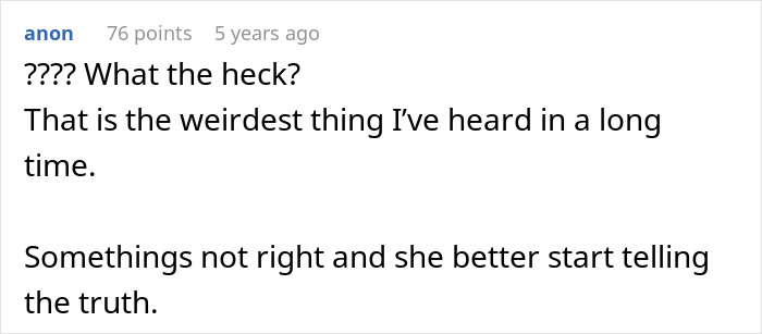 Comment expressing confusion and concern over a wife seemingly forgetting they got married, confusing the husband. Comment expressing confusion and concern over a wife seemingly forgetting they got married, confusing the husband.