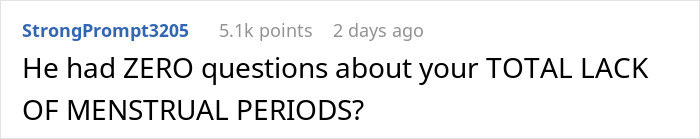 Screenshot of a social media post discussing conflict in a childfree couple after prank reveals woman’s hysterectomy.