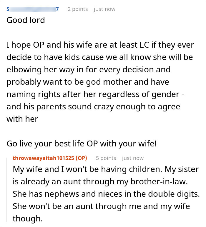 Reddit conversation about a guy rejecting his sister's idea for his big wedding, causing family conflict and rejection sensitive dysphoria. Reddit conversation about a guy rejecting his sister's idea for his big wedding, causing family conflict and rejection sensitive dysphoria.