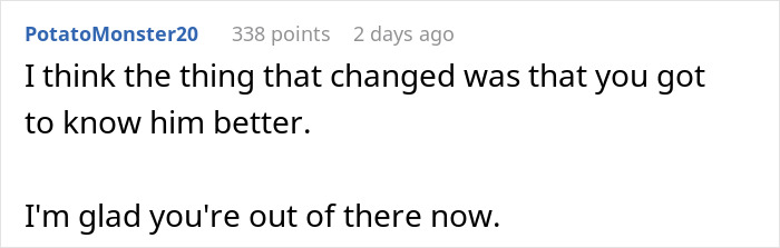 Screenshot of a Reddit comment discussing a man treating his wife like a servant and the impact on their relationship. Screenshot of a Reddit comment discussing a man treating his wife like a servant and the impact on their relationship.