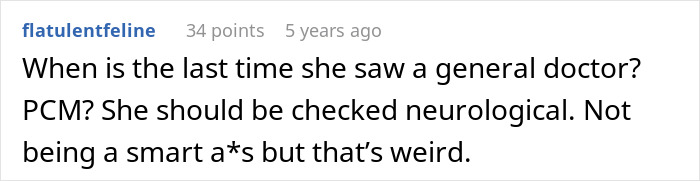 Comment on Reddit questioning wife's memory, husband bewildered at wife seemingly forgetting they got married. Comment on Reddit questioning wife's memory, husband bewildered at wife seemingly forgetting they got married.