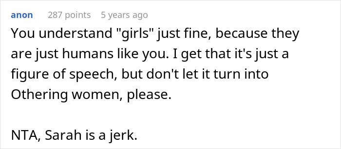 Text post discussing a guy irked when his friend wants to sit on his lap after she cries, revealing she likes him. Text post discussing a guy irked when his friend wants to sit on his lap after she cries, revealing she likes him.