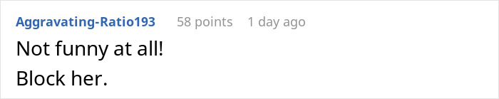Screenshot of an online comment reacting to a bridesmaid breaking dress code by wearing a bold red dress at an all-black wedding. Screenshot of an online comment reacting to a bridesmaid breaking dress code by wearing a bold red dress at an all-black wedding.