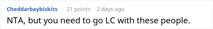 Screenshot of a forum comment discussing a tense Thanksgiving after a woman makes remarks about stepdaughter’s sexuality. Screenshot of a forum comment discussing a tense Thanksgiving after a woman makes remarks about stepdaughter’s sexuality.