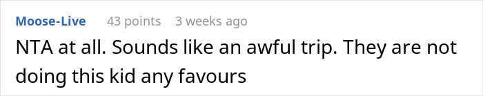 Screenshot of an online comment discussing a teen getting yelled at for not stopping a kid from running into traffic. Screenshot of an online comment discussing a teen getting yelled at for not stopping a kid from running into traffic.