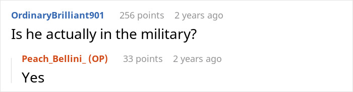 Screenshot of an online forum discussion about a man lying about getting a master’s degree and his wife uncovering the truth. Screenshot of an online forum discussion about a man lying about getting a master’s degree and his wife uncovering the truth.