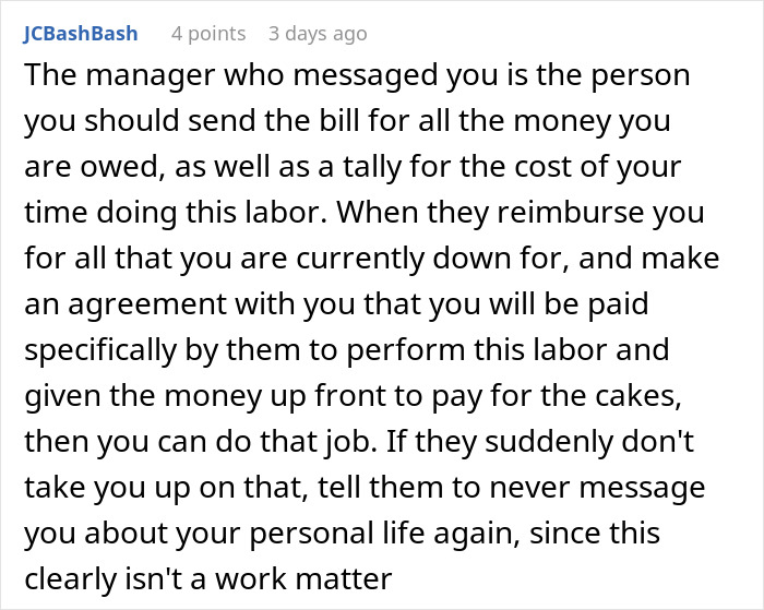 Comment explaining how to handle coworkers who ghost the birthday organizer on Venmo and refuse to pay for the celebration. Comment explaining how to handle coworkers who ghost the birthday organizer on Venmo and refuse to pay for the celebration.