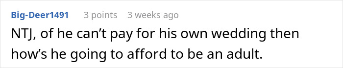 Screenshot of a Reddit comment discussing a brother using sister’s credit card without permission and her freezing it. Screenshot of a Reddit comment discussing a brother using sister’s credit card without permission and her freezing it.