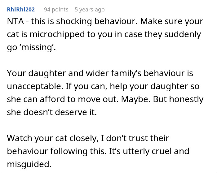Pregnant Daughter Decides To Put Dad’s Cat In A Shelter Because Of Her Baby’s Safety, Gets Kicked Out Pregnant Daughter Decides To Put Dad’s Cat In A Shelter Because Of Her Baby’s Safety, Gets Kicked Out