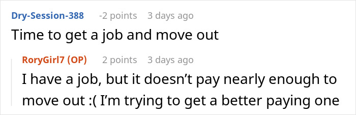 Online conversation showing users discussing job struggles related to depression and accusations of laziness for sleeping in. Online conversation showing users discussing job struggles related to depression and accusations of laziness for sleeping in.