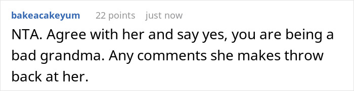 Commenter responding to MIL favorite grandchild drama, advising to call out favoritism and address hurtful behavior firmly. Commenter responding to MIL favorite grandchild drama, advising to call out favoritism and address hurtful behavior firmly.