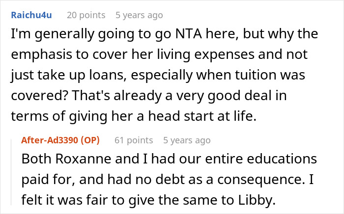 Screenshot of a Reddit conversation discussing family neglect and attempts to reconnect after four years of being livid.