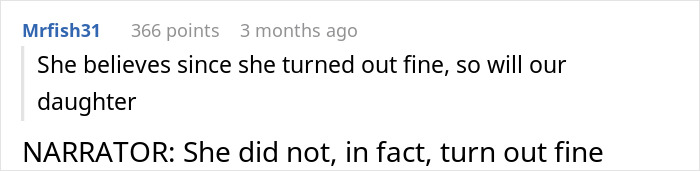 Screenshot of a forum comment discussing feelings of a single parent and family priorities over work. Screenshot of a forum comment discussing feelings of a single parent and family priorities over work.