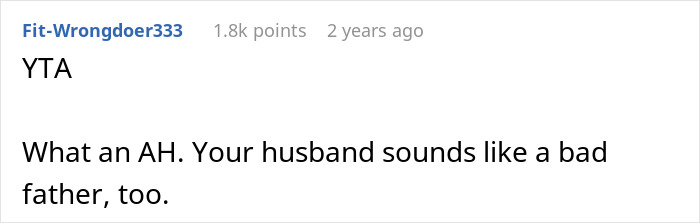 Comment on woman asking stepchildren about home and boarding school, displayed in a plain text online forum format. Comment on woman asking stepchildren about home and boarding school, displayed in a plain text online forum format.