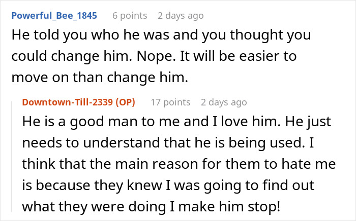 Screenshot of a Reddit conversation discussing a woman giving her brother a papaya as a birthday gift and calling him cheap. Screenshot of a Reddit conversation discussing a woman giving her brother a papaya as a birthday gift and calling him cheap.