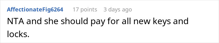 Screenshot of an online comment discussing a man kicking out his girlfriend after she secretly went clubbing and lost his car. Screenshot of an online comment discussing a man kicking out his girlfriend after she secretly went clubbing and lost his car.