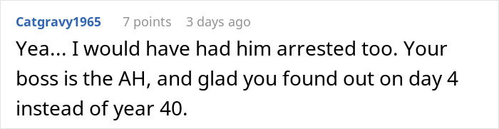 Reddit comment discussing a person losing their job over seriousness about a $1.8K office chair. Reddit comment discussing a person losing their job over seriousness about a $1.8K office chair.