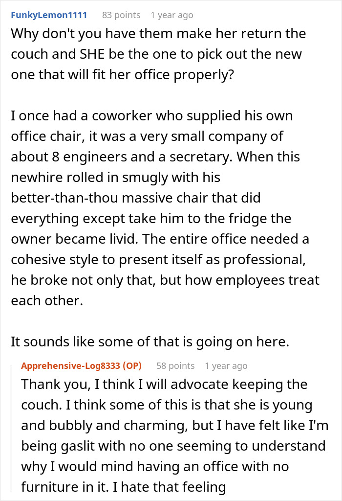Online discussion about office swap conflict as employee takes everything, leaving frustrated coworker upset and in tears. Online discussion about office swap conflict as employee takes everything, leaving frustrated coworker upset and in tears.