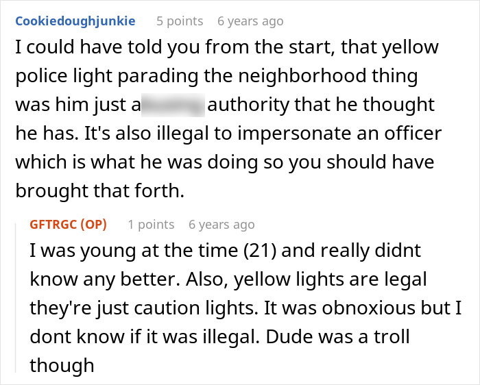 Screenshot of an online discussion revealing secrets about a stalkerish HOA president and legal consequences faced in court. Screenshot of an online discussion revealing secrets about a stalkerish HOA president and legal consequences faced in court.