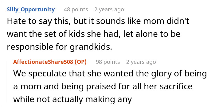 Mom Shamelessly Dumps Kids On Parents, Acts Like Martyr Mommy Now That They’re Grown Up, Irks Them Mom Shamelessly Dumps Kids On Parents, Acts Like Martyr Mommy Now That They’re Grown Up, Irks Them