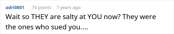 Screenshot of an online comment discussing kids using neighbor’s yard without asking before a girl ends up in ER.