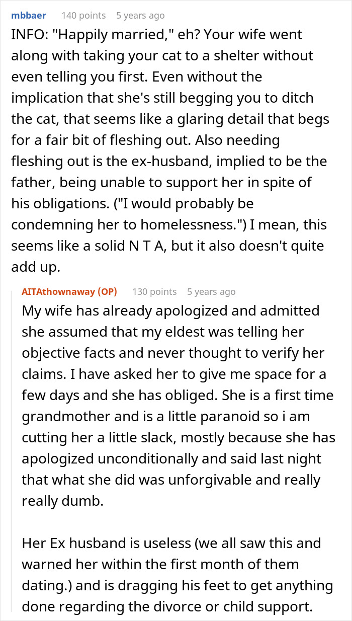 Pregnant Daughter Decides To Put Dad’s Cat In A Shelter Because Of Her Baby’s Safety, Gets Kicked Out Pregnant Daughter Decides To Put Dad’s Cat In A Shelter Because Of Her Baby’s Safety, Gets Kicked Out
