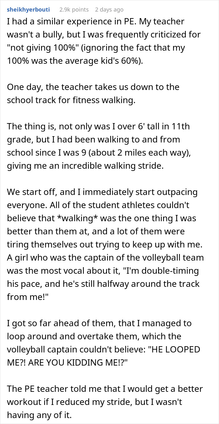 Arrogant PE Teacher Learns A Painful Lesson When His “Unfit” Student Humiliates Him In Public Arrogant PE Teacher Learns A Painful Lesson When His “Unfit” Student Humiliates Him In Public