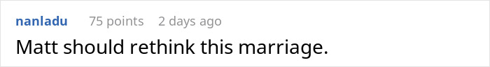 Comment on a social platform discussing chaos caused by a spiritual bride's decision shortly before the wedding.