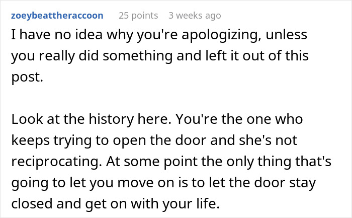 Comment discussing efforts to reconnect with a best friend and the meaning of no contact in relationships. Comment discussing efforts to reconnect with a best friend and the meaning of no contact in relationships.