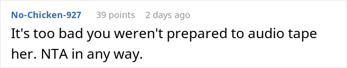 Screenshot of a Reddit comment discussing a Thanksgiving conflict involving a stepdaughter’s sexuality. Screenshot of a Reddit comment discussing a Thanksgiving conflict involving a stepdaughter’s sexuality.