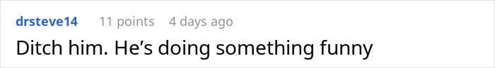 Comment on a social media post expressing suspicion about a man's work trip making his girlfriend rethink their relationship. Comment on a social media post expressing suspicion about a man's work trip making his girlfriend rethink their relationship.