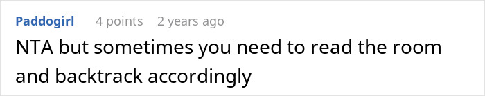 Screenshot of a forum comment discussing friendship issues after a secret is exposed to a husband. Screenshot of a forum comment discussing friendship issues after a secret is exposed to a husband.