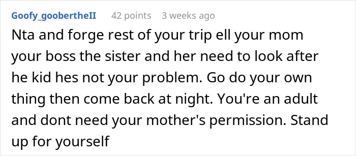 Commenter advising a teen on standing up for themselves after being blamed for not stopping a kid from running into traffic. Commenter advising a teen on standing up for themselves after being blamed for not stopping a kid from running into traffic.