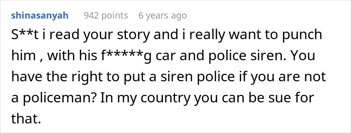 User comment expressing anger toward a stalkerish HOA president and mentioning legal consequences in court. User comment expressing anger toward a stalkerish HOA president and mentioning legal consequences in court.