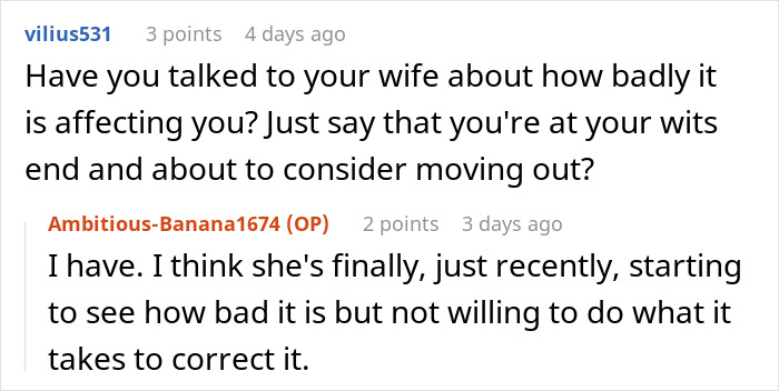 Man dealing with teen’s rude attitude for years, struggling with family issues and considering major life changes.