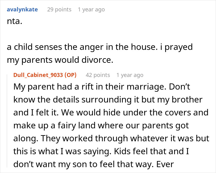 Reddit conversation about cheating, pregnancy, and postpartum struggles causing tension and claims of breaking the home. Reddit conversation about cheating, pregnancy, and postpartum struggles causing tension and claims of breaking the home.
