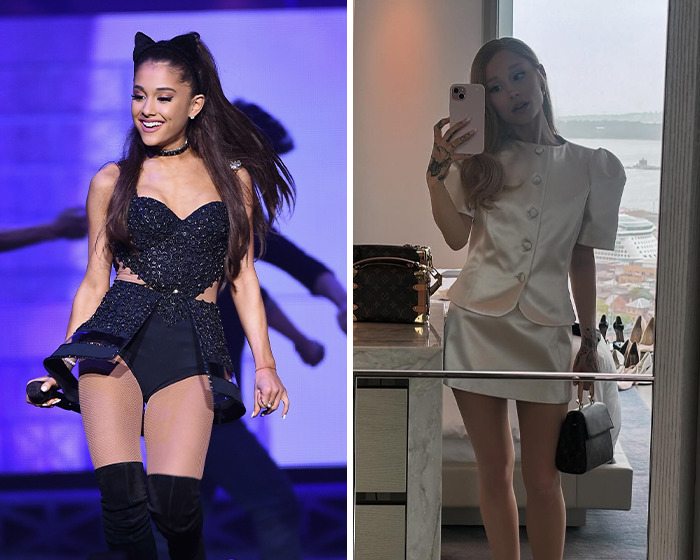 Ariana Grande's transformation sparks concern with fans discussing possible tons of surgery after dramatic style and appearance changes. Ariana Grande's transformation sparks concern with fans discussing possible tons of surgery after dramatic style and appearance changes.