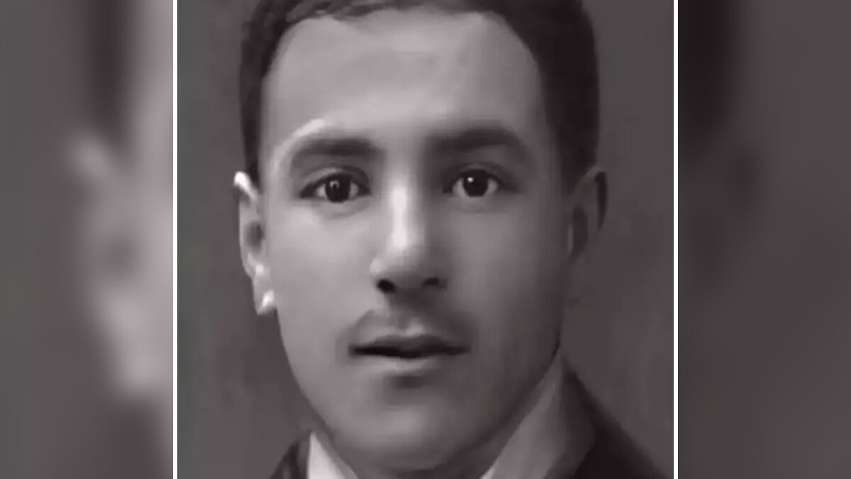 Black and white portrait of a man linked to Jack The Ripper's real identity DNA breakthrough debate online.