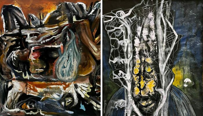 Famous Abstract Art Of Indranil Banerjee: A Unique Movement (6 Pics)