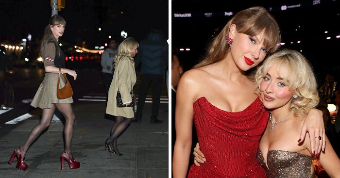 Taylor Swift’s Friendship With Sabrina Carpenter Called Into Question Over Her Shoe Choice