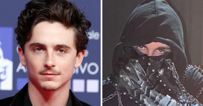 Fans Are Convinced Timothée Chalamet Is Secretly Masked Rapper EsDeeKid As Viral Video Sparks Wild Theory