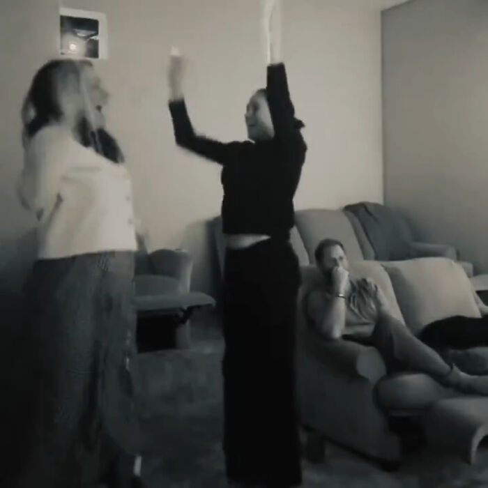 Meghan Markle and Prince Harry at home during a celebration that many are convinced was staged and irritating to some viewers. Meghan Markle and Prince Harry at home during a celebration that many are convinced was staged and irritating to some viewers.