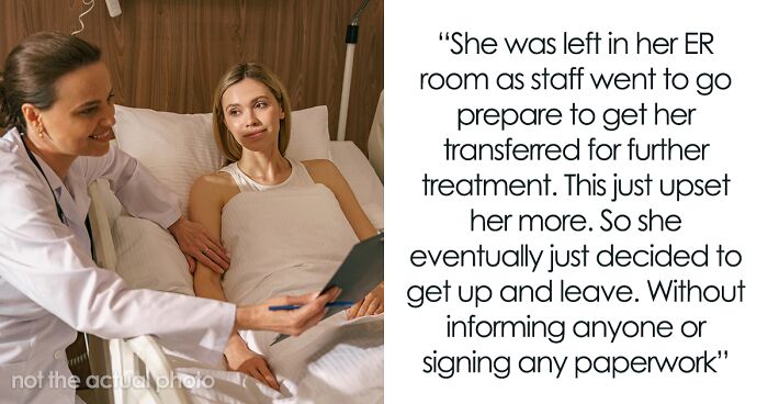 Karen Expects ER To Change Rules For Her As She Wants To Eat, Calls Police, Gets A Reality Check