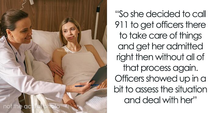 Karen Expects ER To Change Rules For Her As She Wants To Eat, Calls Police, Gets A Reality Check