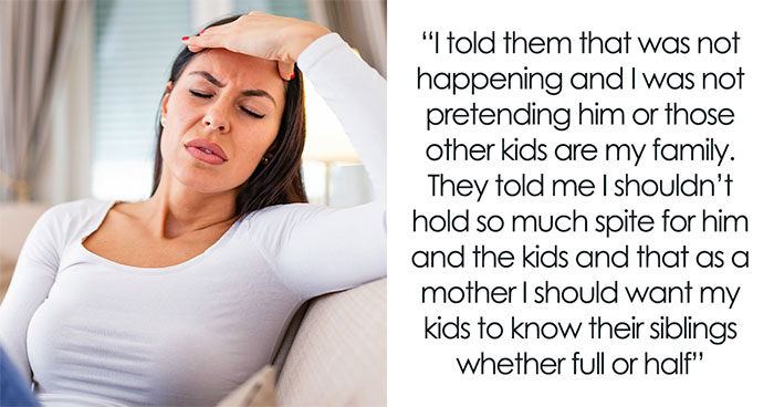 Mom Of 2 Says She Won’t Host A Xmas Party For Ex And His Numerous Extramarital Kids, Drama Ensues