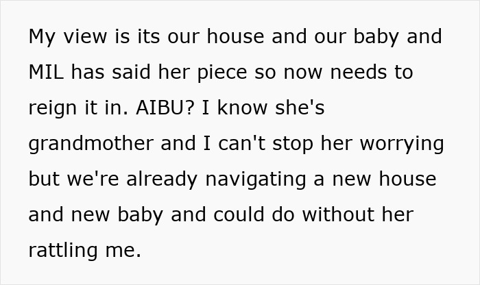 MIL Complains Couple's House Is Too Cold For Newborn, Stubborn DIL Gets Reality Check From Netizens MIL Complains Couple's House Is Too Cold For Newborn, Stubborn DIL Gets Reality Check From Netizens