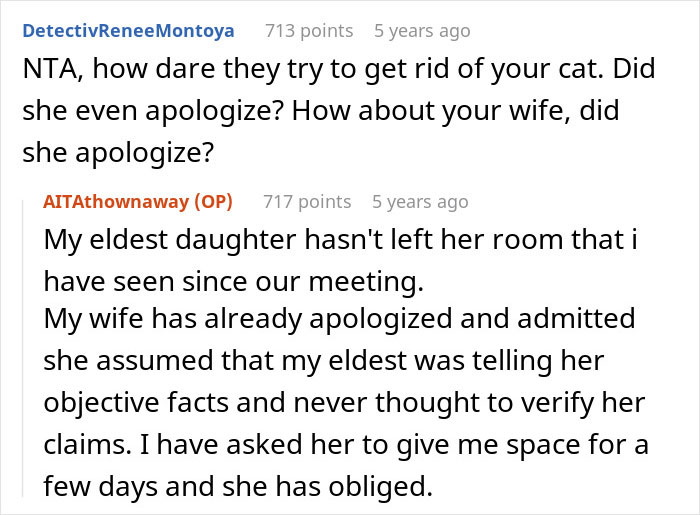 Pregnant Daughter Decides To Put Dad’s Cat In A Shelter Because Of Her Baby’s Safety, Gets Kicked Out Pregnant Daughter Decides To Put Dad’s Cat In A Shelter Because Of Her Baby’s Safety, Gets Kicked Out